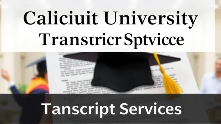 Calicut University Transcript Services - Professional Swiss-style featured image | Truescho.com