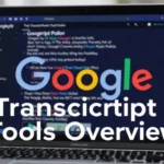 Google Transcript Tools Overview - Professional Swiss-style featured image | Truescho.com