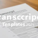 Transcript Examples & Templates 2025 - Professional Swiss-style featured image | Truescho.com