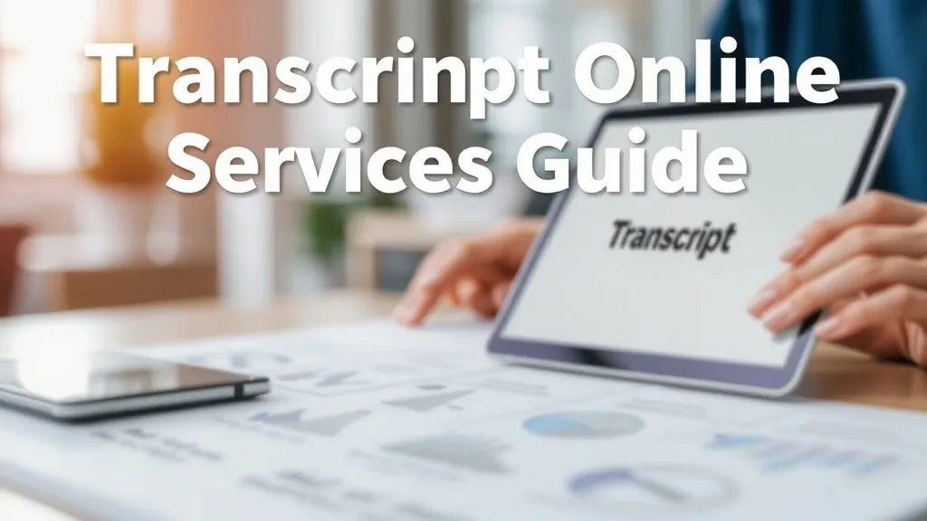 Transcript Online Services Guide - Professional Swiss-style featured image | Truescho.com