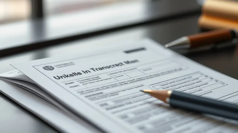 University Transcript: What It Is & How to Get - Professional Swiss-style featured image | Truescho.com
